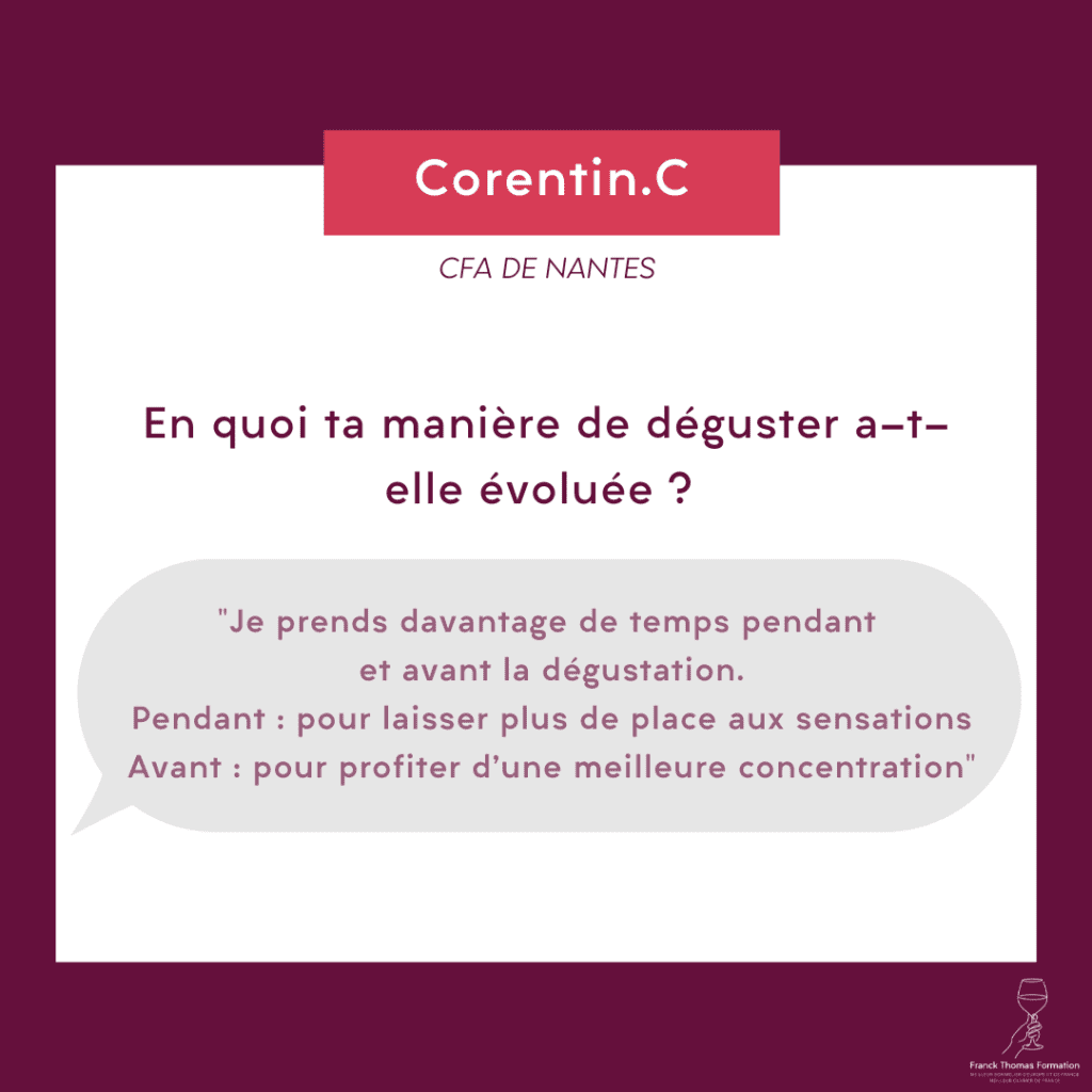 Témoignage sommelier caviste ambassadeur en gastronomie