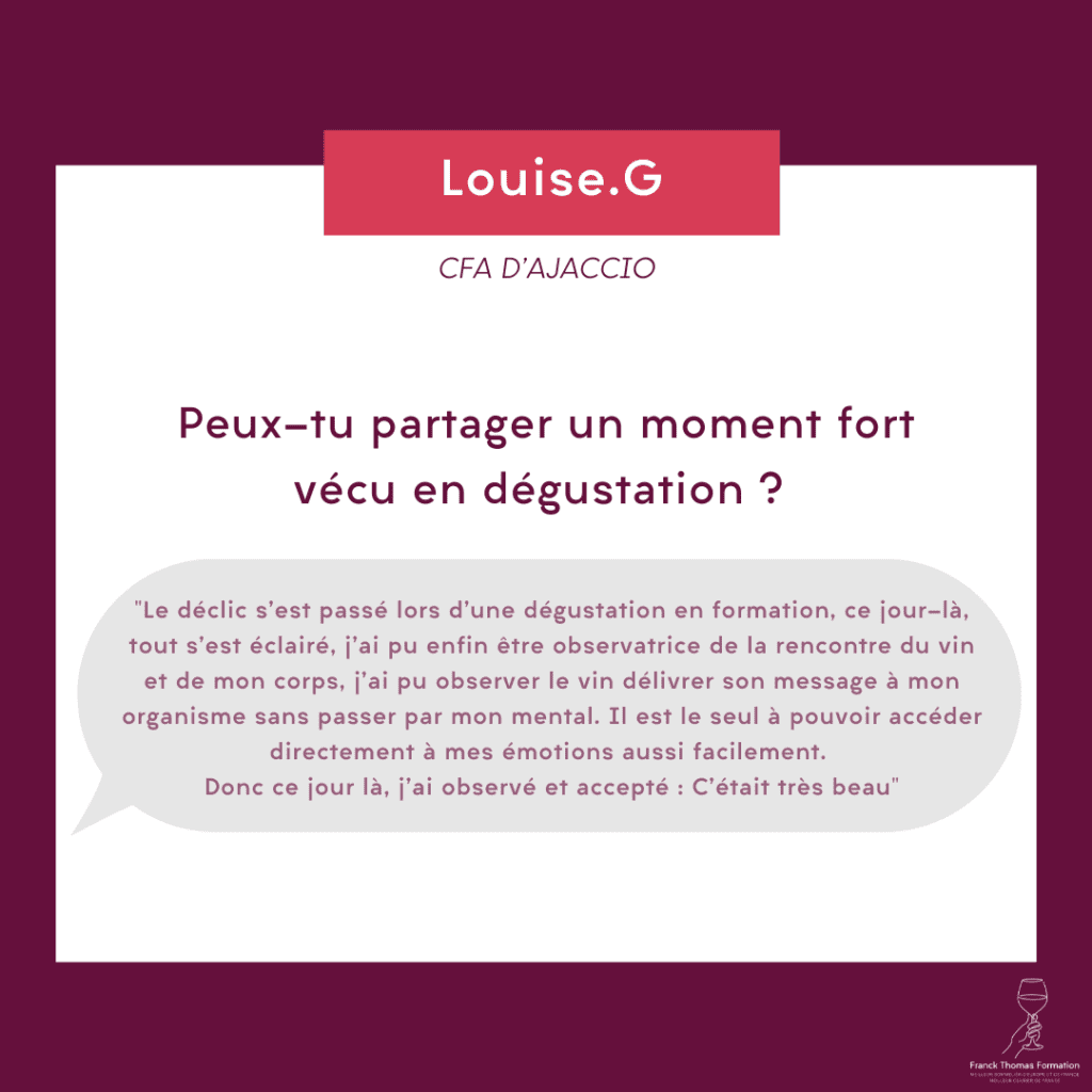 Témoignage sommelier caviste ambassadeur en gastronomie