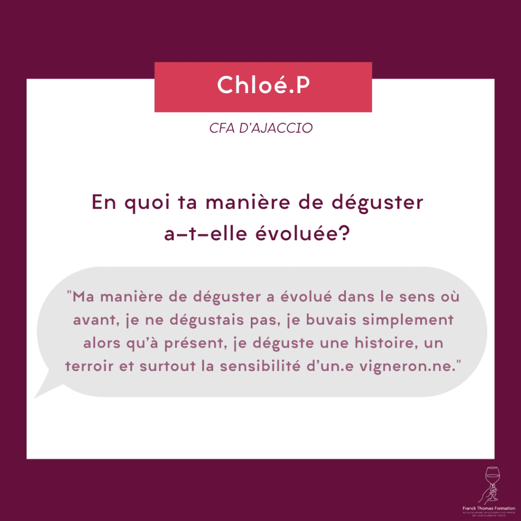 Témoignage sommelier caviste ambassadeur en gastronomie