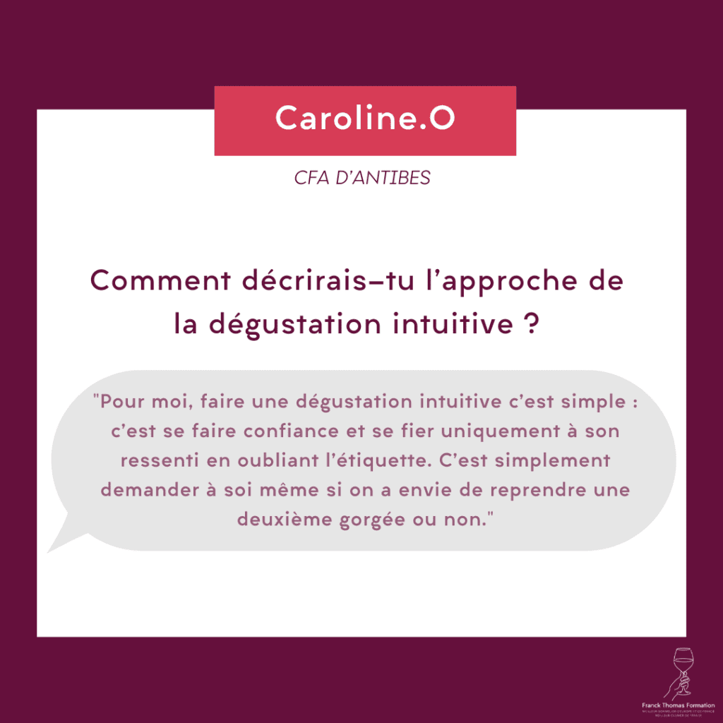 Témoignage sommelier caviste ambassadeur en gastronomie