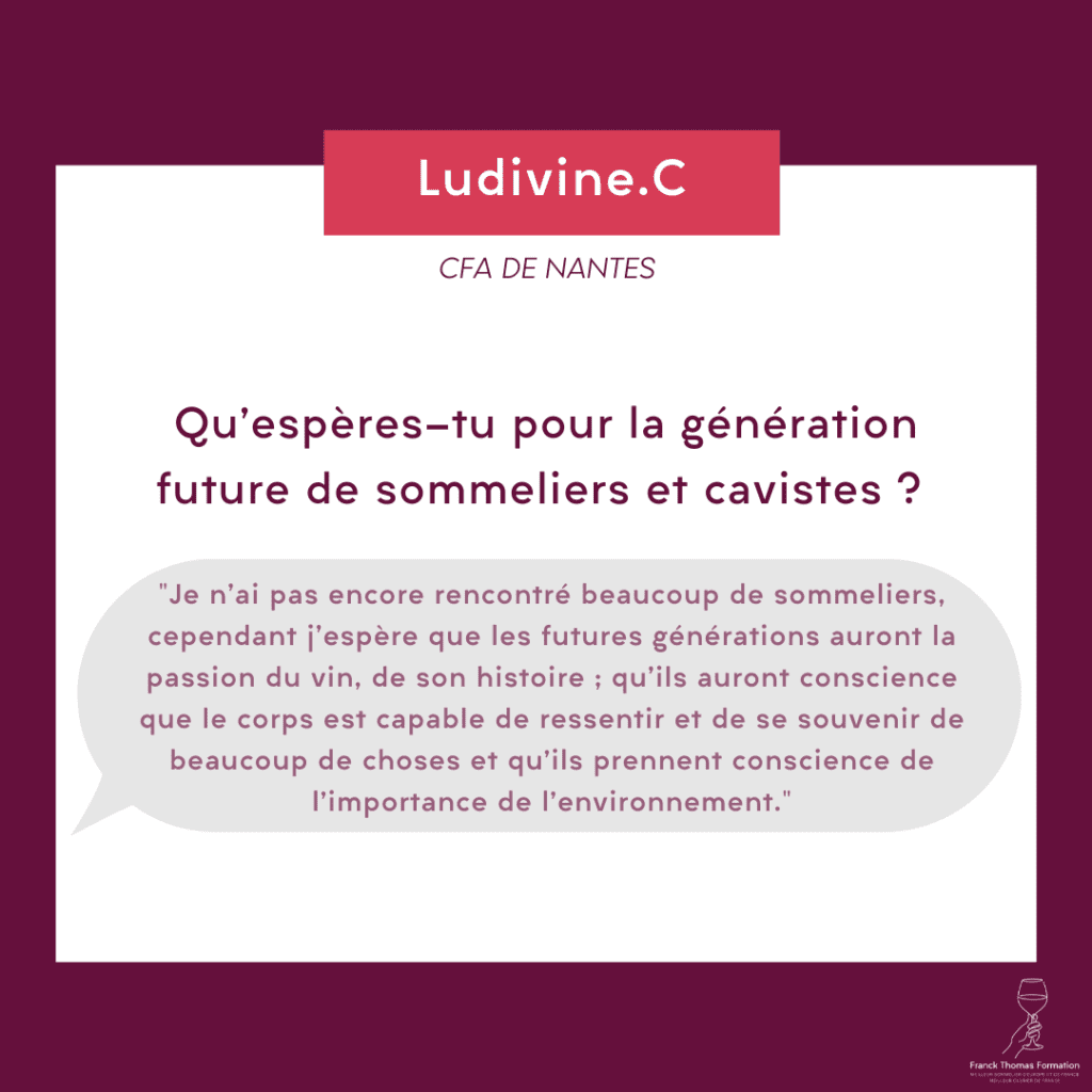Témoignage sommelier caviste ambassadeur en gastronomie